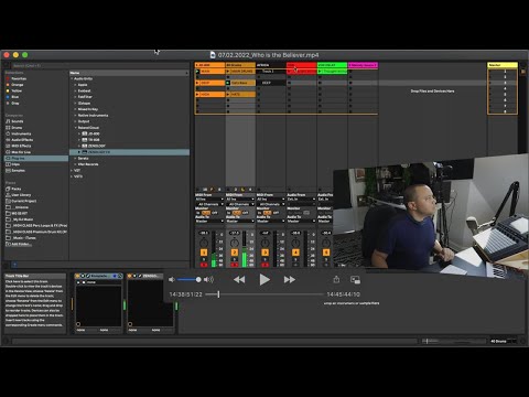 Ableton Live - Recording in Session View - AKAI Force  - Mooji