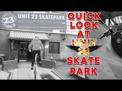 Quick Look at UNIT 23 Skatepark | Crazy FoamPit