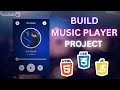 Music Player Project using HTML CSS And JavaScript || #webdevelopment#proejcts #javascript