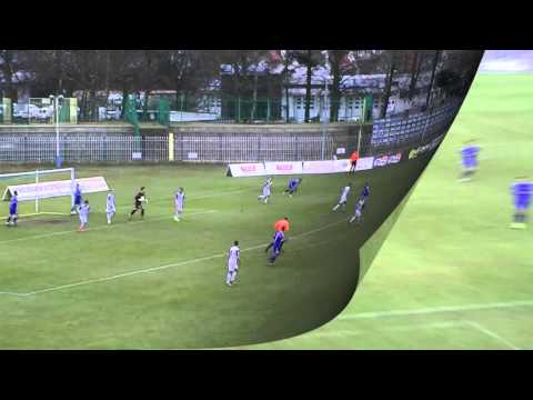 Skrót meczu Stilon Gorzów  - Miedź II Legnica 2:2 (1:2) [12.03.2016]