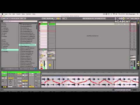 Ableton Live 9 Preview - 2 - Session Clip Automation - with Kirk Degiorgio - BETA