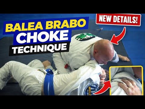 BRAZILIAN JIU JITSU TECHNIQUE: The BALEIA BRABO CHOKE Jiu Jitsu Instructional