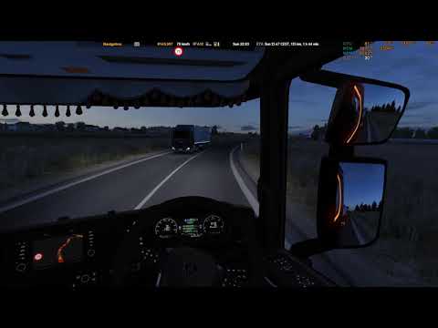 ETS 2 NIGHT JOB DROPPING MINERALS FROM TERUEL TO ZARAGOZA