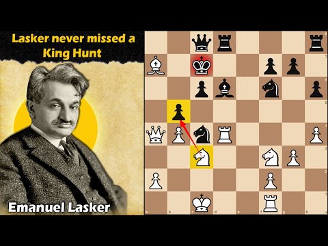 Lasker never missed a king hunt | Lasker vs Lee 1899