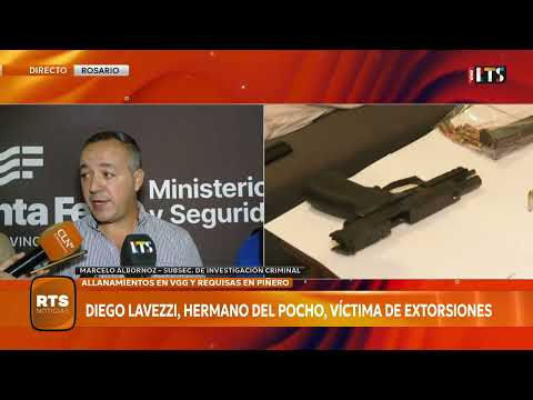 🚔 ALLANAMIENTOS EN VILLA GOBERNADOR GÁLVEZ: CUATRO DETENIDOS POR EXTORSIONES