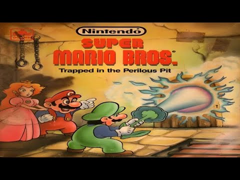 Super Mario Bros Trapped In The Perilous Pit Audio Book Movie