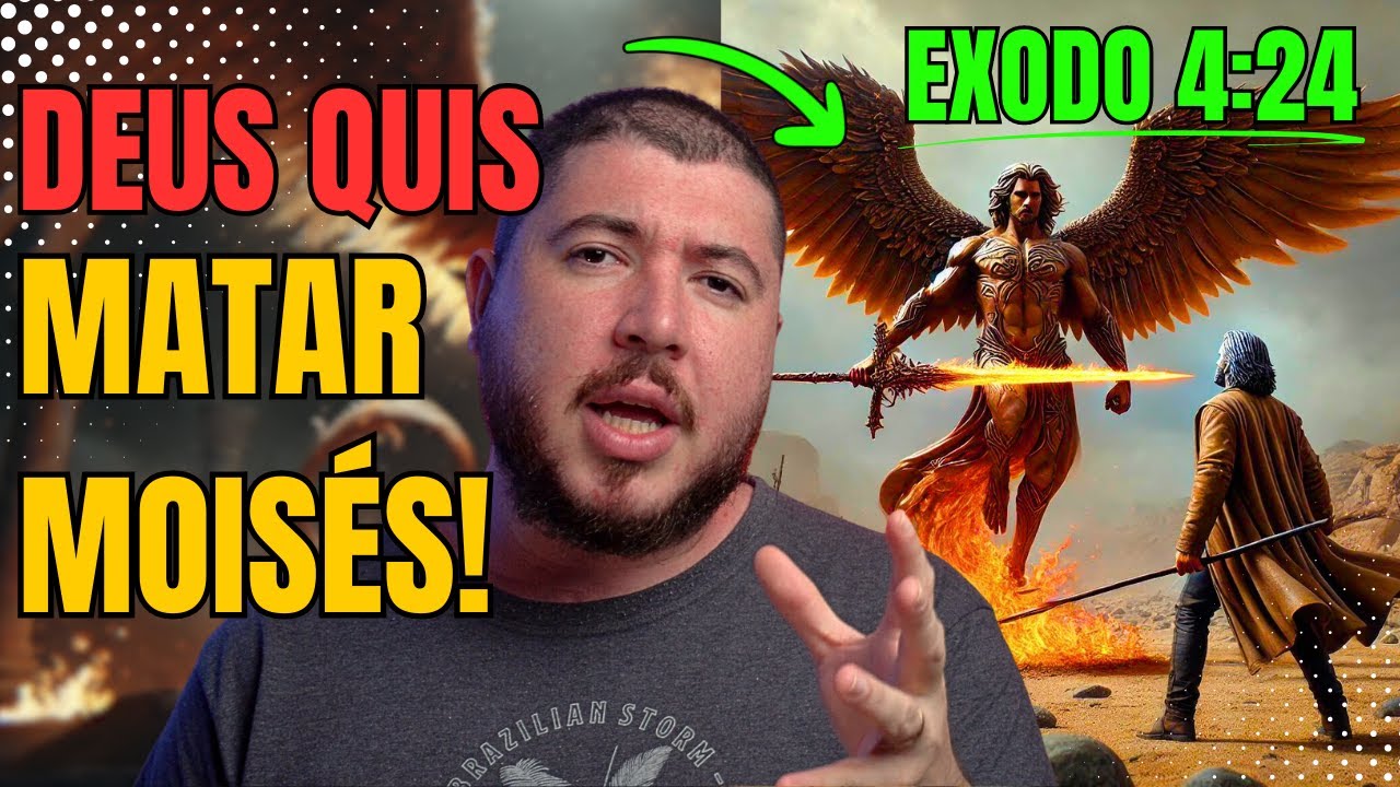 EXODO 4:24! PORQUE DEUS QUASE MATOU MOISES? | ESTUDO BÍBLICO E CRÍTICA TEXTUAL