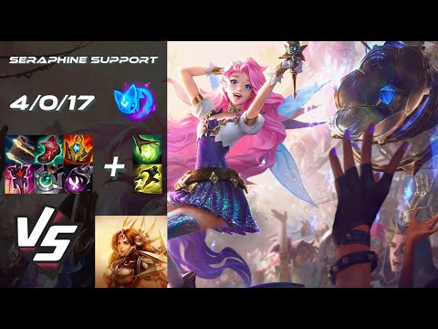 SUPPORT Seraphine vs Leona - NA Challenger Patch 25.S1.2