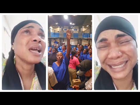 Iyabo Ojo in tears as she celebrated her friend birthday in prison