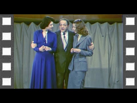 J. L. Moreno presenta 3 técnicas de producción psicodramática