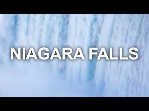 Large Waterfall 10 Hours | Niagara Falls | Relaxing Nature Sounds