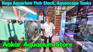 Aakar Aquarium New Huge Fish Stock I Delivery Available All Over Mumbai