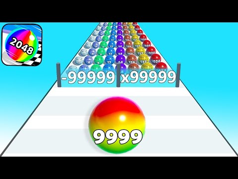 Satisfying Mobile TikTok Gameplay Videos:- Ball Run 2048, Gaint Rush, Marble Run, Monster Egg...
