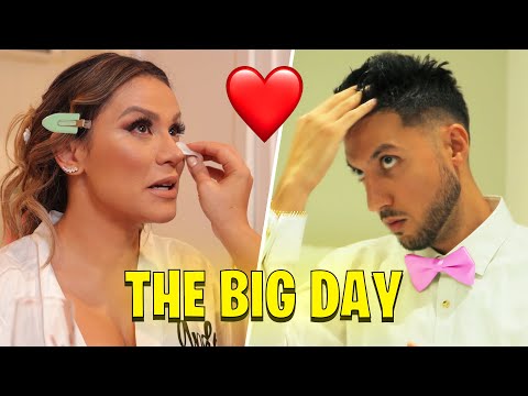 The BIGGEST DAY OF OUR LIVES! Getting Ready For The WEDDING...❤️