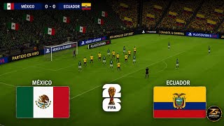 México vs Ecuador Mundial2026 |Simulación Realista PES2021| Partido completo México vs Ecuador Mundial2026 |Simulación Realista PES2021| Partido completo