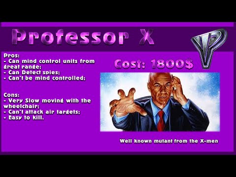 RA2 Yuri's Revenge: Expendables Mod - Professor X Showcase
