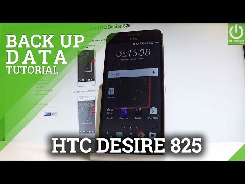 How to Back Up Data in HTC Desire 825 - Enable Google Backup