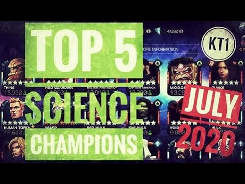 Top 5 SCIENCE Champions In MCOC In July 2020! (Sorry! It Is A Bit Long)