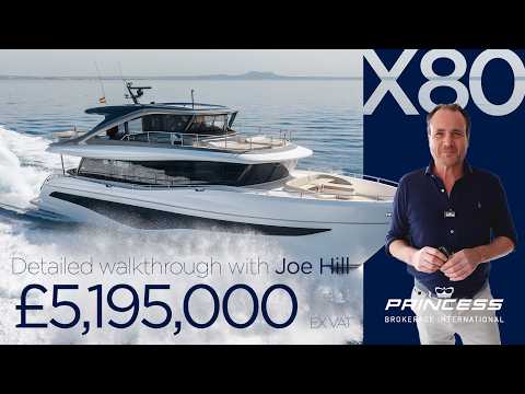 2024 Princess X80 'Nonni' FOR SALE