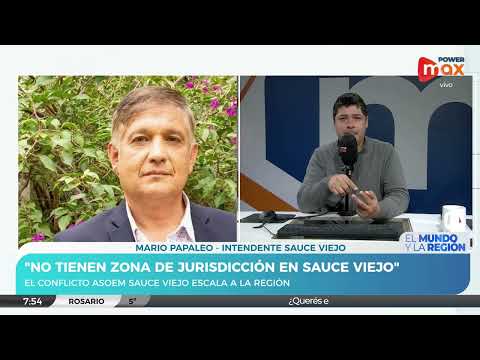 El conflicto entre ASOEM y Sauce Viejo escala a la Región | Mario Papaleo - Intendente