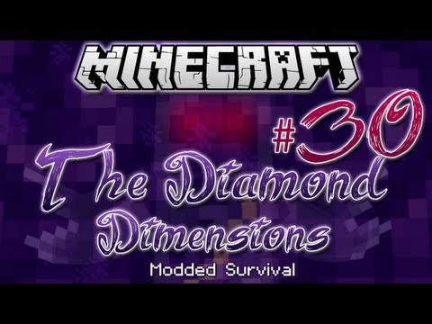 "TWILIGHT PORTAL" | Diamond Dimensions Modded Survival #30 | Minecraft