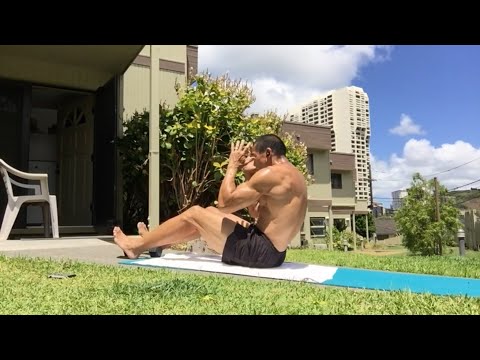Day 49 Home Workout in Hawaii- Sit Ups and Leg Raises - June 28, 2020 11:06 am