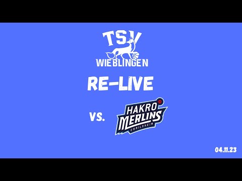 Twitch Upload: TSV Wieblingen Füchse - HAKRO Merlins Crailsheim II 🎥🦊💙