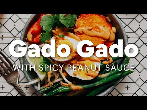 Gado Gado with Spicy Peanut Sauce (30 Minutes!) | Minimalist Baker Recipes