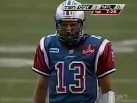 CFL 2005 CALGARY STAMPEDERS AT MONTREAL ALOUETTES