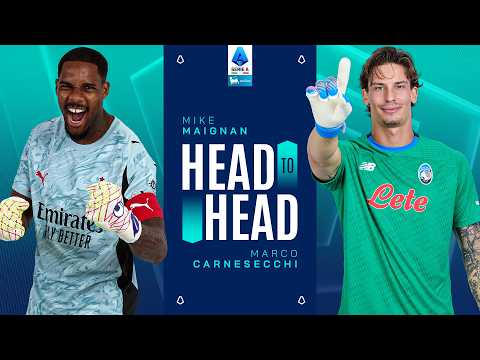 Reflexes and Personality | Head to Head | Maignan vs Carnesecchi | Serie A 2025/26
