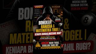 Bongkar Rahasia & Matematika Togel | Kenapa Bandar Mustahil Rugi? #logikarupiah 