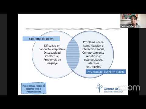 Trastorno del espectro autista en personas con síndrome de Down"