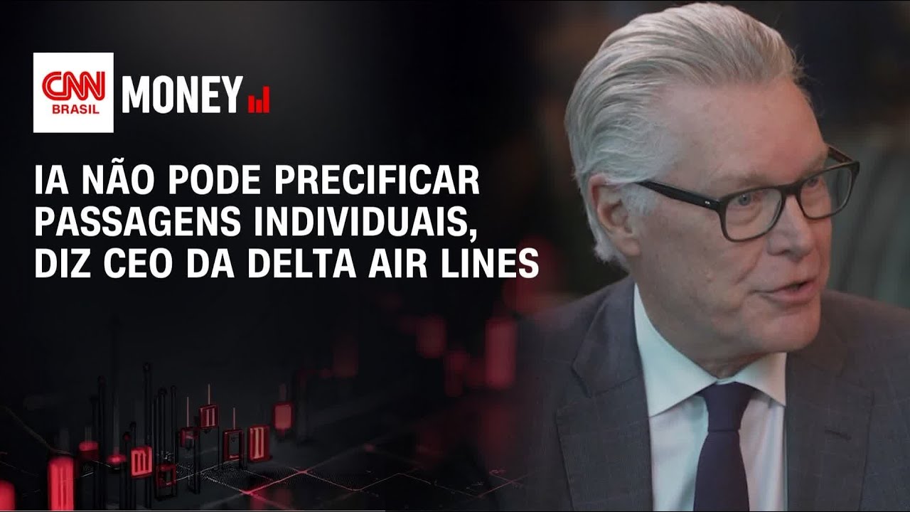 IA não pode precificar passagens individuais, diz CEO da Delta Air Lines | MONEY NEWS