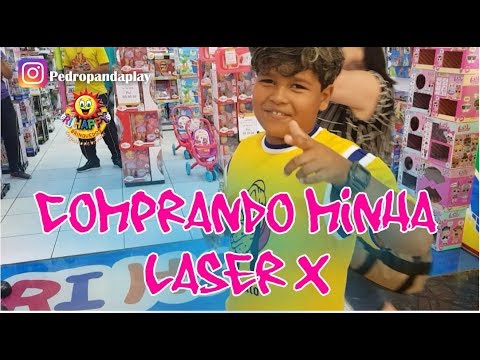 COMPREI UM BRINQUEDO LEGAL  LASER X