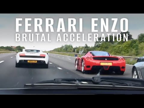 Ferrari Enzo Brutal Acceleration | Supercar Driver