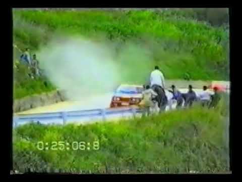 RALLY DELLE ARANCE 1990 CRASH !!