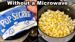 How To Make: Microwave Popcorn without a Microwave | on the stove