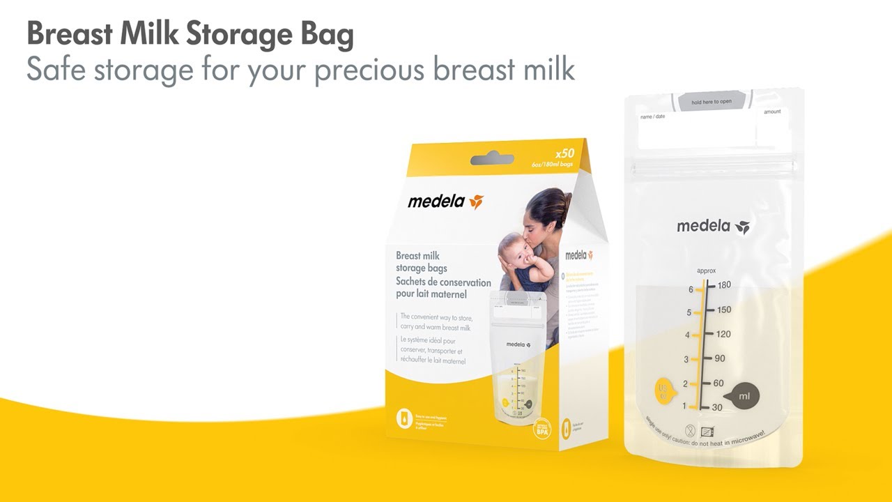 Medela Breast Milk Storage Bags, 100 Count 20451680620