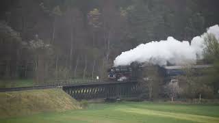 01 519 und 01 180 donnern durch Fridingen