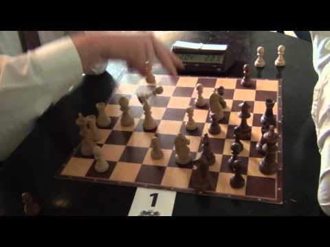 GM Shirov Alexei - GM Valerij Popov, chess blitz,  Caro-Kann advance variation