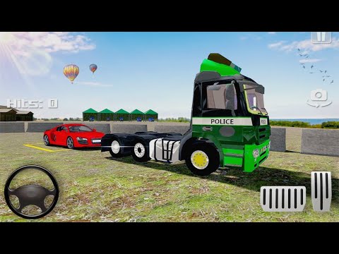 US Police Tow Truck Transport Simulator Game 2021 - Gameplay Walkthrough Part 1 (Android, iOS)