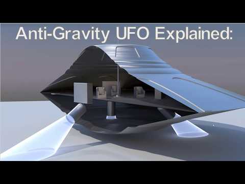 Bob Lazar's UFO 3D Modeled + Anti-gravity operation mechanics.