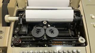 ASR33 Teletype quick Demo