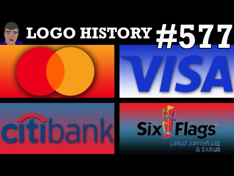 LOGO HISTORY #577 - Visa, Citibank, Mastercard & Six Flags Great Adventure
