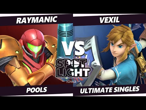 Spotlight: Iowa - Raymanic (Samus) Vs. Vexil (Link) SSBU Ultimate Tournament
