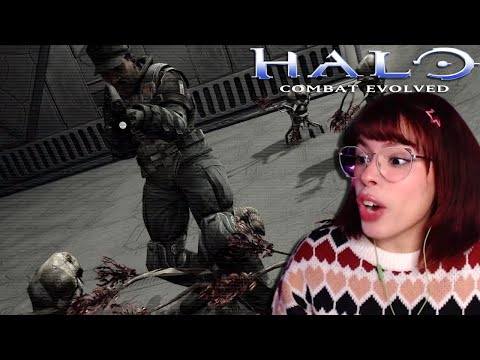 THE FLOOD (343 Guilty Spark) | Halo Combat Evolved First Time Playing