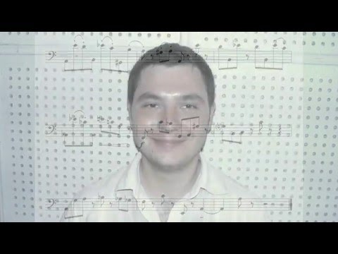 Spiccato for solo contrabass