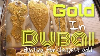 POV: Buying Gold wedding rings in Gold Souq, Dubai