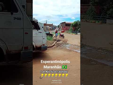 Esperantinópolis Maranhão recuperação da pavimentação asfáltica