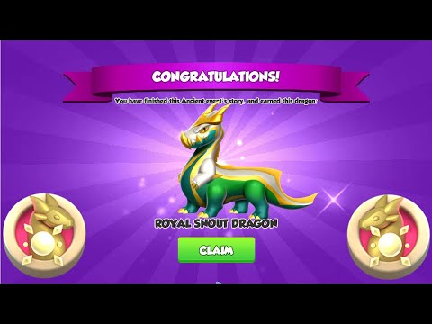 Finished Royal Snout Double Trouble Event-Dragon Mania Legends | Got Royal Snout Dragon | DML